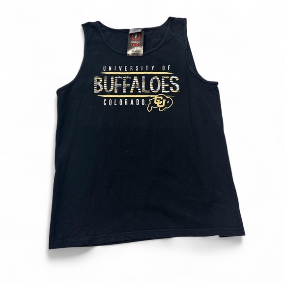 NWT University of Colorado Buffaloes Mens M Athletic Black Comfort Colors - Picture 1 of 5